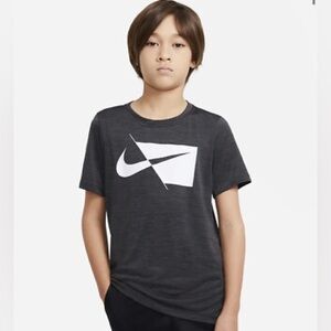 Nike Dri-Fit Kids Gray T-Shirt